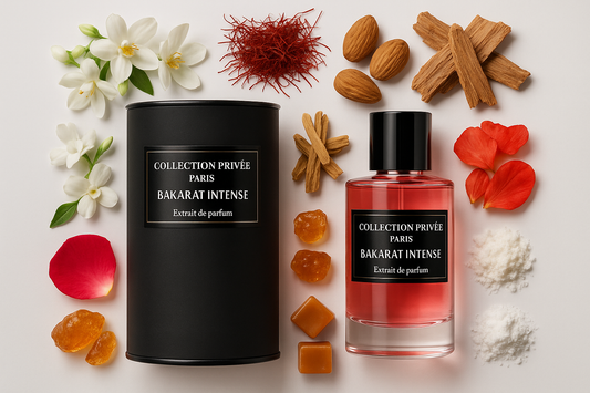 Parfum Bakarat Intense optimisé avec ingrédients